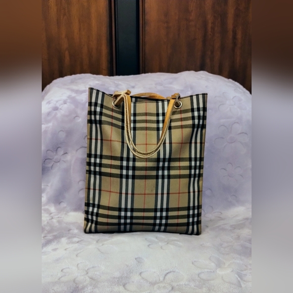 Burberry Blue Label Mini Tote GUC - Picture 2 of 8